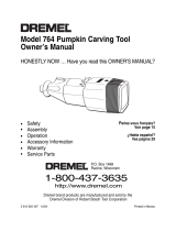 Dremel 764 Owner's manual