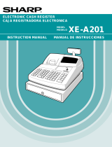 Sharp XEA201 Owner's manual