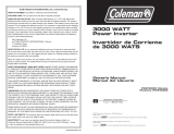 Coleman PMP3000 Owner's manual