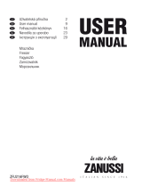 Zanussi ZFU 29 S User manual