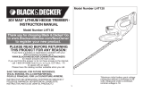 Black & Decker LHT120 User manual