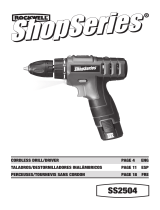 Rockwell Shop SS2504 Operating instructions