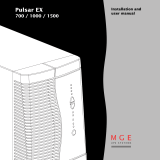 MGE UPS Systems EX 700 User manual