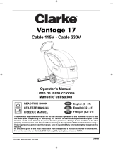 Clarke Vantage 17 cable User manual