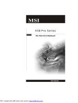 MSI MS-7522 User manual