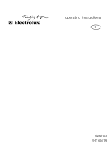 Electrolux EHT 60418 Operating instructions