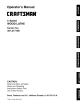 Craftsman 351.217160 Owner's manual