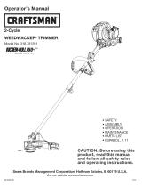 Craftsman WEEDWACKER Incredi-Pull 316.791201 User manual