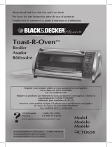 Black & Decker CTO650 User manual