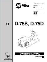 Miller D-75D CE Owner's manual