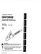 Craftsman 358.352680 - 18 IN. BAR User manual