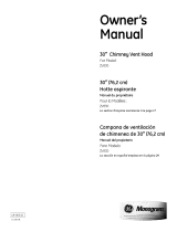 Monogram Monogram ZV830 Owner's manual