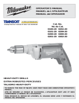 Milwaukee 0101-20 User manual