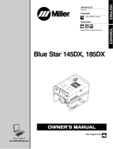 Miller Electric BLUE STAR 185 DX Owner's manual