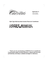 Senville SENL12HDO Operating instructions