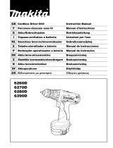 Makita 6270D Owner's manual