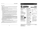 Campbell Hausfeld SB323200 Operating instructions