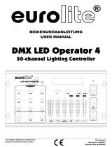 EuroLite DMX LED Operator 4 User manual