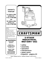 Craftsman 113.179155 Owner's manual