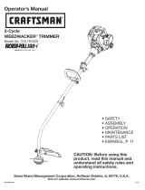 Craftsman WEEDWACKER INCREDI.PULL 316.791020 User manual