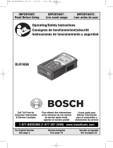 Bosch DLR165 Datasheet
