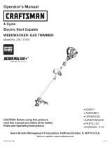 Craftsman WEEDWACKER INCREDI.PULL 316.711970 User manual
