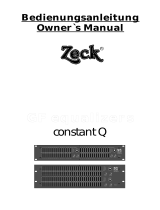 Zeck Audio Champ2.250 Owner's manual