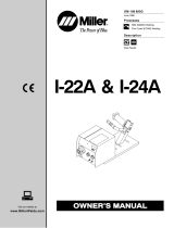 Miller I-22A & I-24A User manual