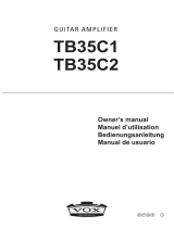 VOX Amplification TB35C1 User manual