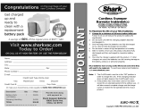 Shark V1725QR User guide