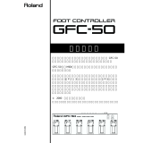 Roland GFC-50 Owner's manual