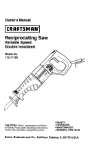 Craftsman 172.17180 Owner's manual