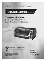Black & Decker CTO649C User manual