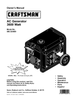 Craftsman 580.323600 Owner's manual