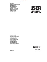 Zanussi ZETF 180 W User manual