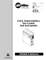 Miller A.B.B. Robot Interface Gas Control Hub And Spindle User manual