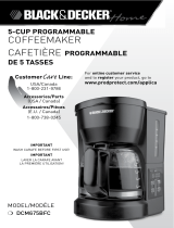 Black & Decker DCM600 User manual