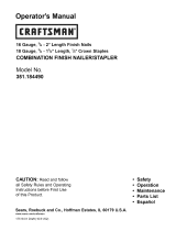 Craftsman 351.184490 Owner's manual