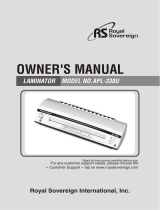 Royal Sovereign APL-330U Owner's manual