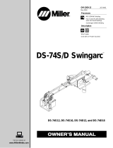 Miller Electric DS-74S/D SWINGARC Owner's manual