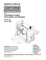 Craftsman 351.811580 Owner's manual