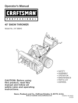 Craftsman 31AH9J6J799 Owner's manual