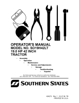Electrolux Southern States SO19H42LT Owner's manual