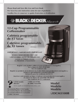 Black & Decker DCM3100B User guide