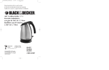 Black and Decker Appliances JKC650KT User manual