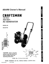 Craftsman 580.327750 Owner's manual