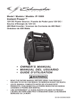 Schumacher 00-99-000990-0809 User manual