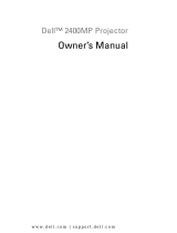 Dell 2400MP User manual