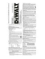 DeWalt DC011 User manual