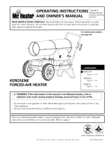 Mr. Heater MH50KR Operating instructions